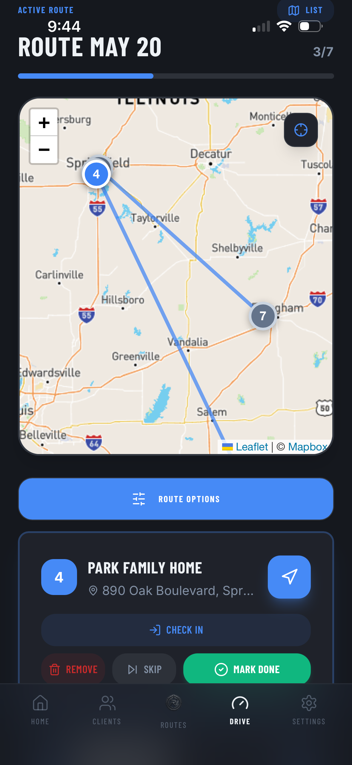 Route-it App Preview